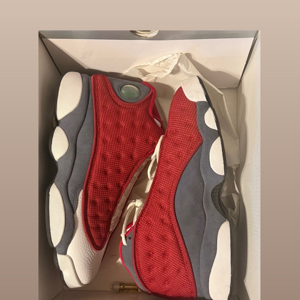 Jordan 13 retro “gym flint red” - Red and Gray Sneakers